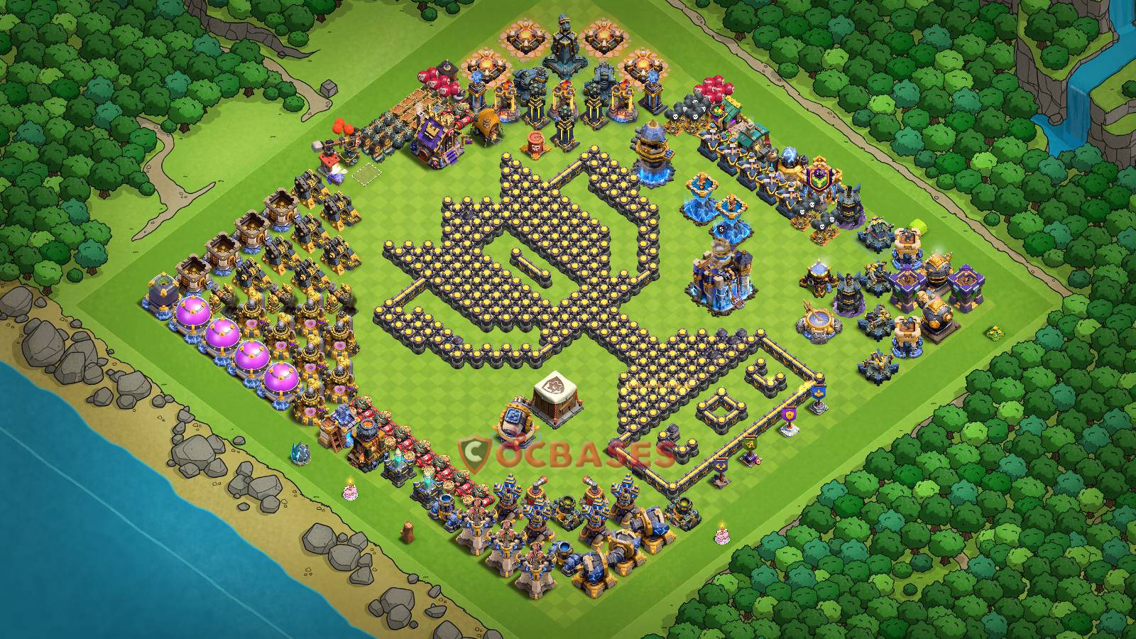 th18 Base Layout
