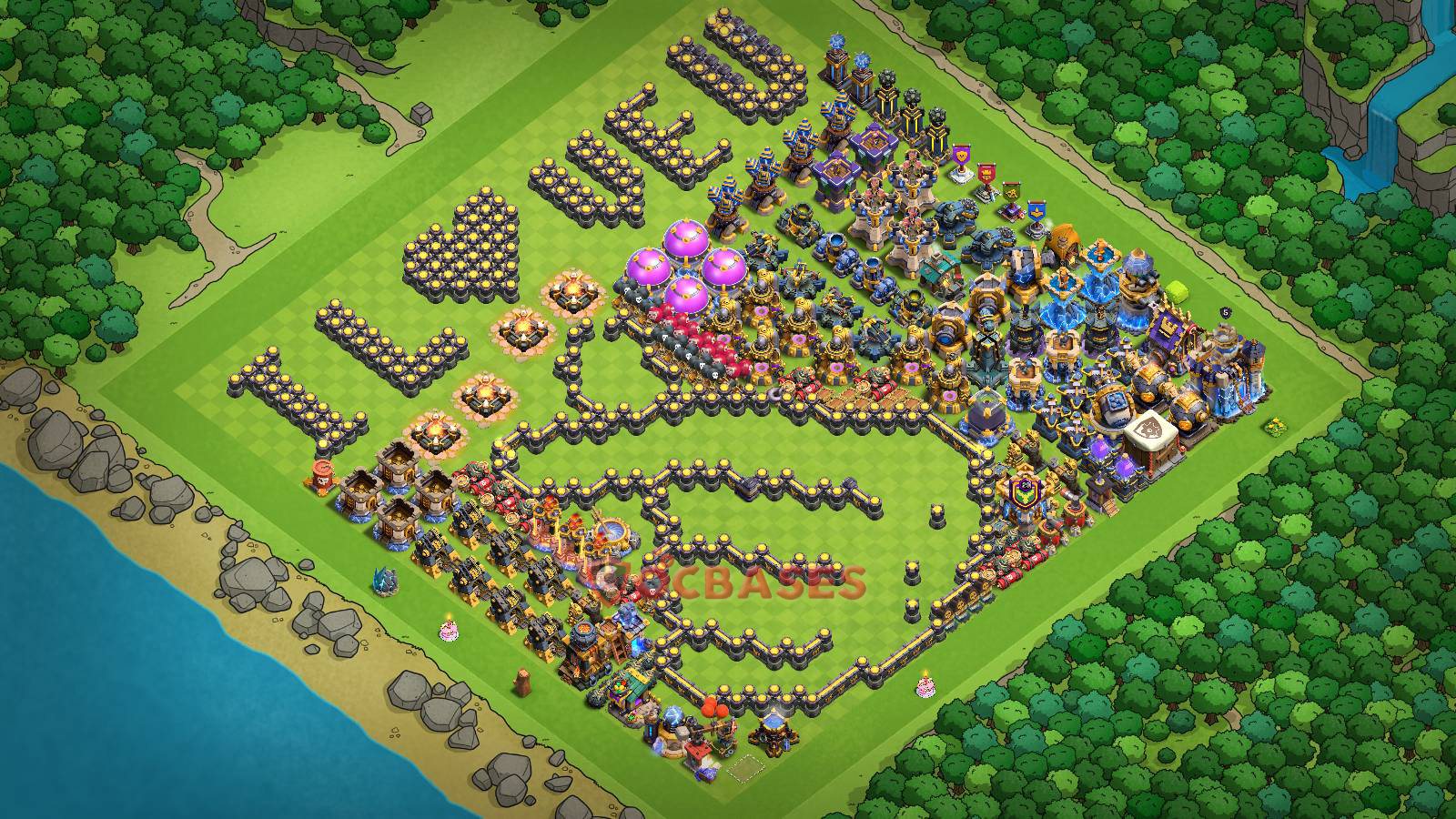 th18 Base Layout