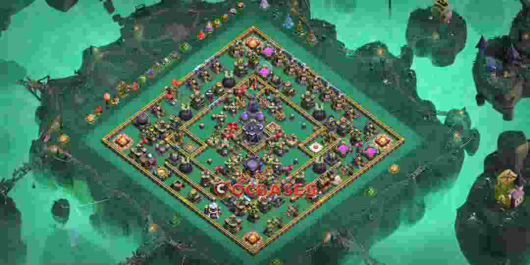 Town Hall 15 Base – Layout id: vnsls base layout