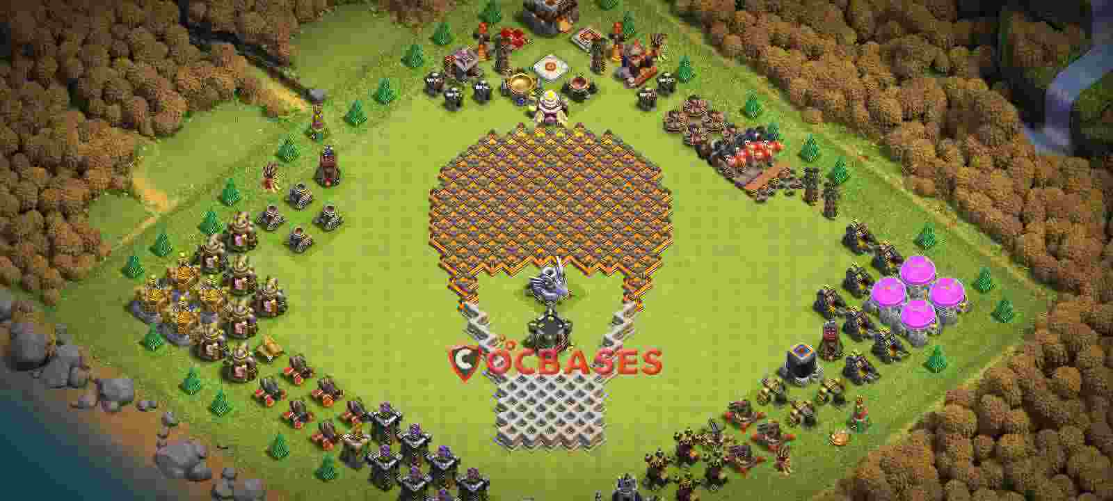 Town Hall 11 Base – Layout id: qlwow base layout