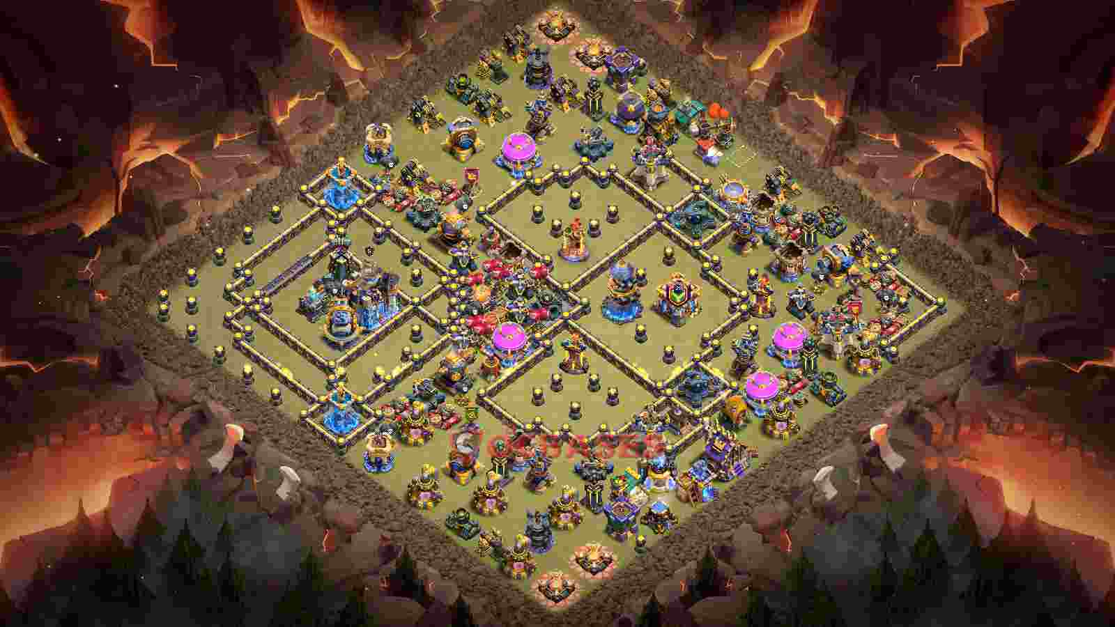 Town Hall 18 Base -war – Layout id: 8wxxc base layout