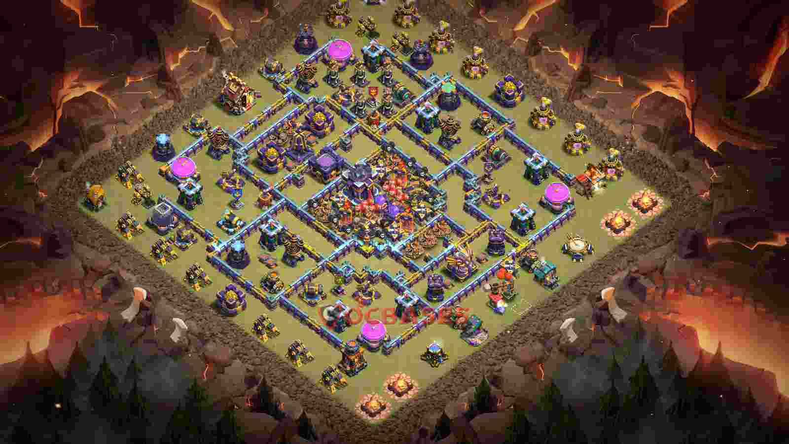Town Hall 15 Base -war – Layout id: plj2q base layout