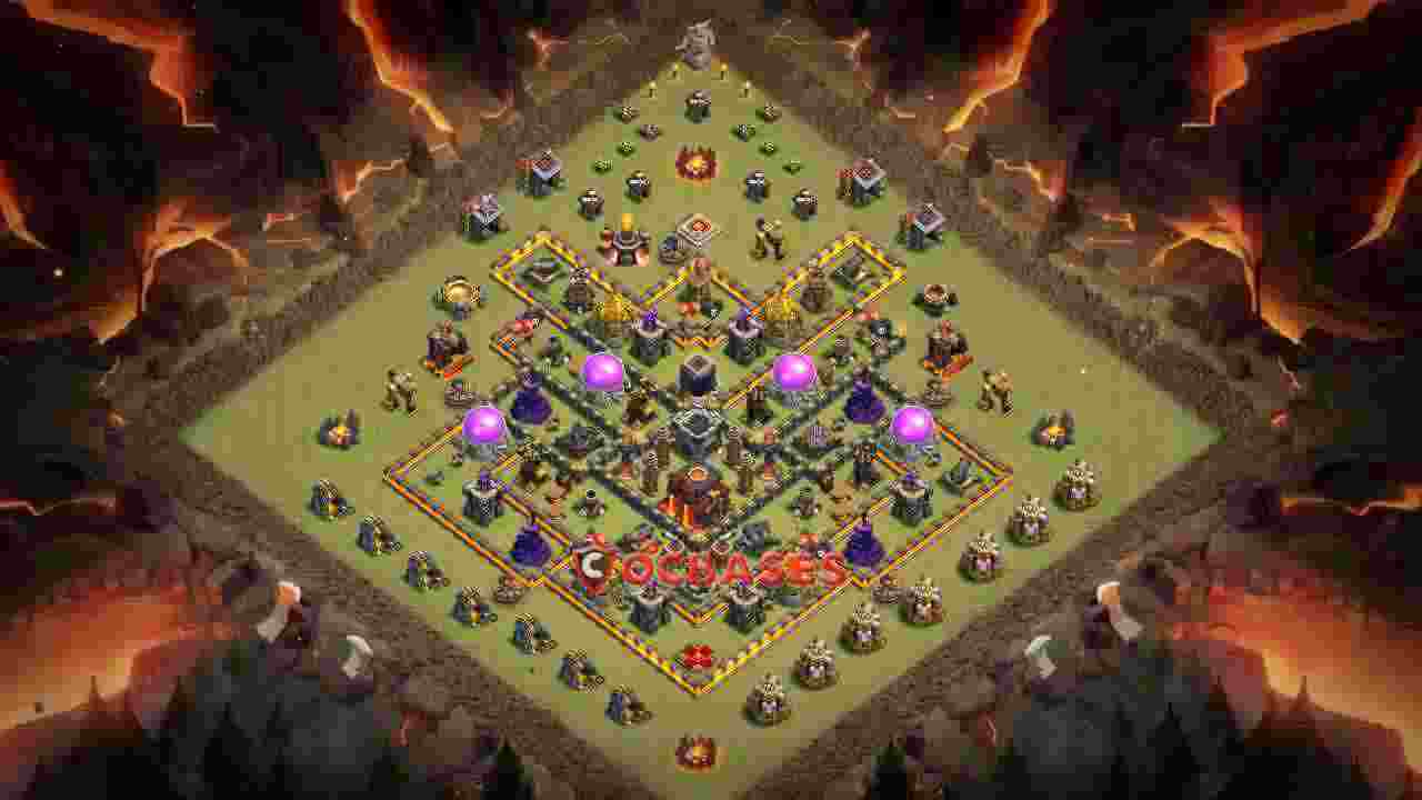 Town Hall 10 Base – Layout id: ktamv base layout
