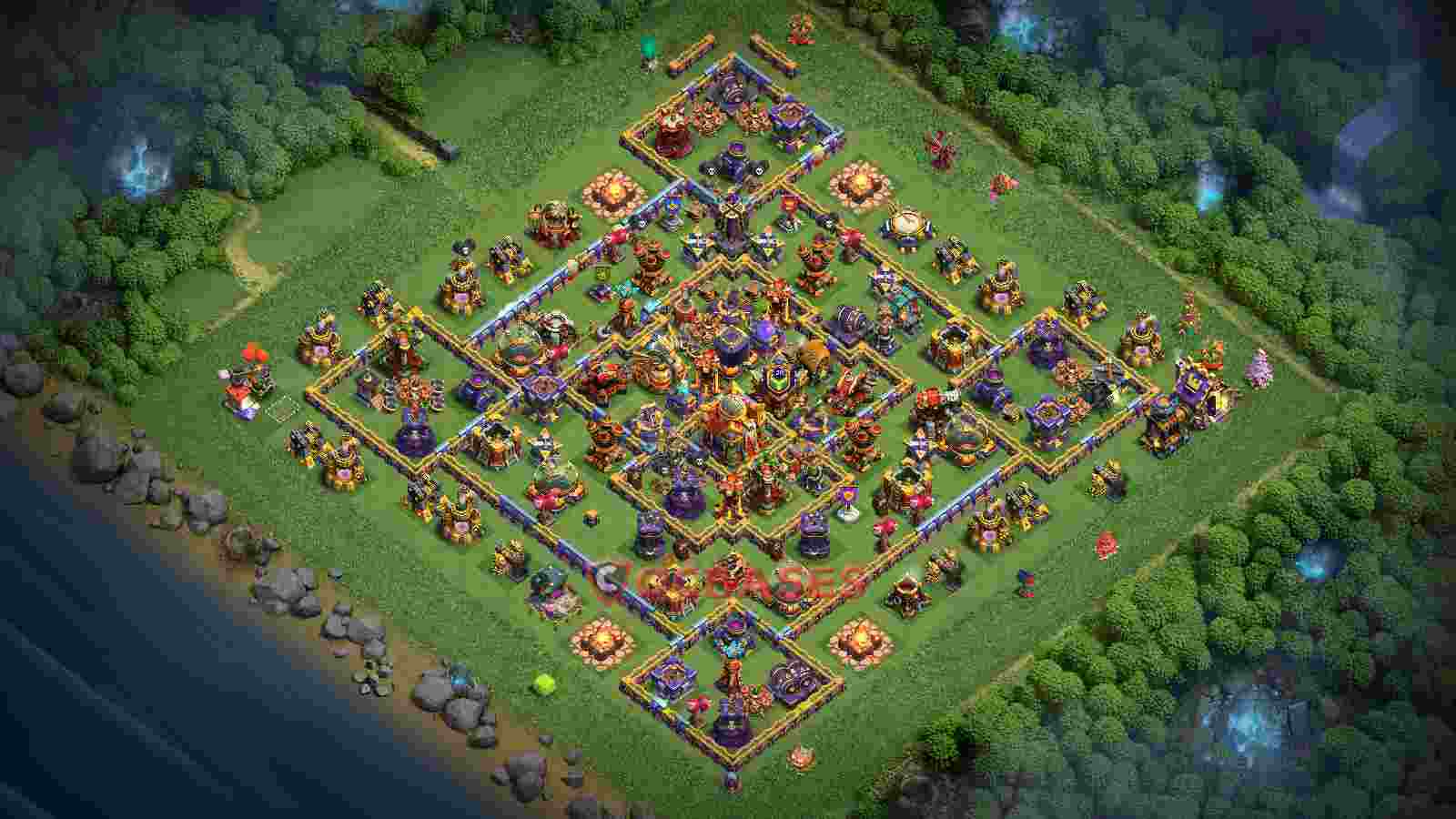 Town Hall 16 Base -farming – Layout id: 853ub base layout