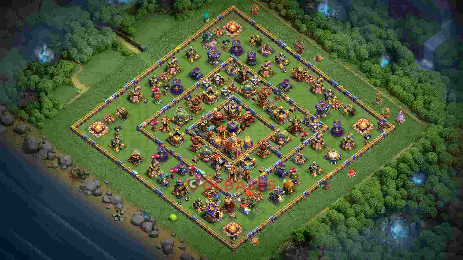 Town Hall 16 Base -farming – Layout id: qijtq base layout