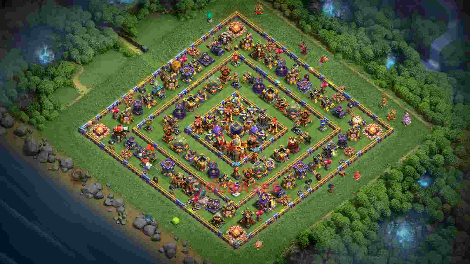 Town Hall 16 Base -farming – Layout id: 72z7t base layout