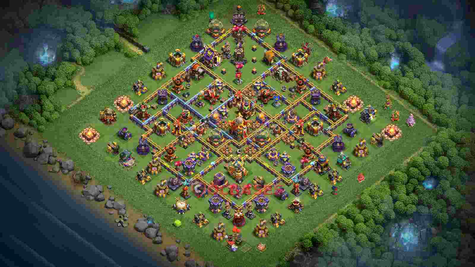 Town Hall 16 Base -farming – Layout id: 8nzng base layout