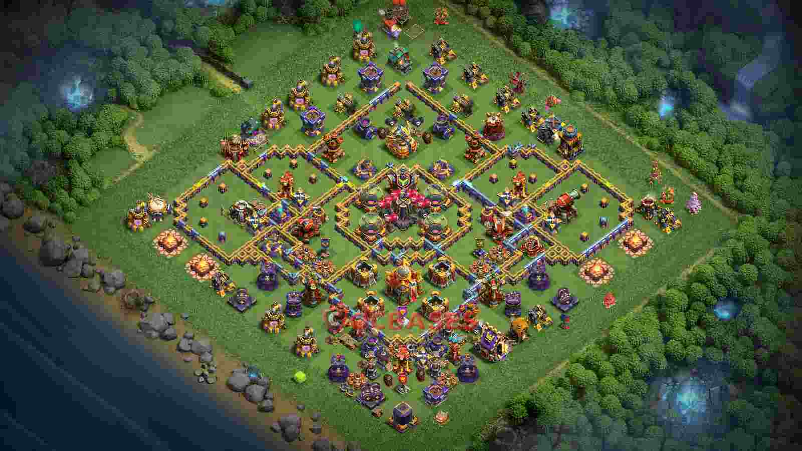 Town Hall 16 Base -farming – Layout id: 0hvui base layout