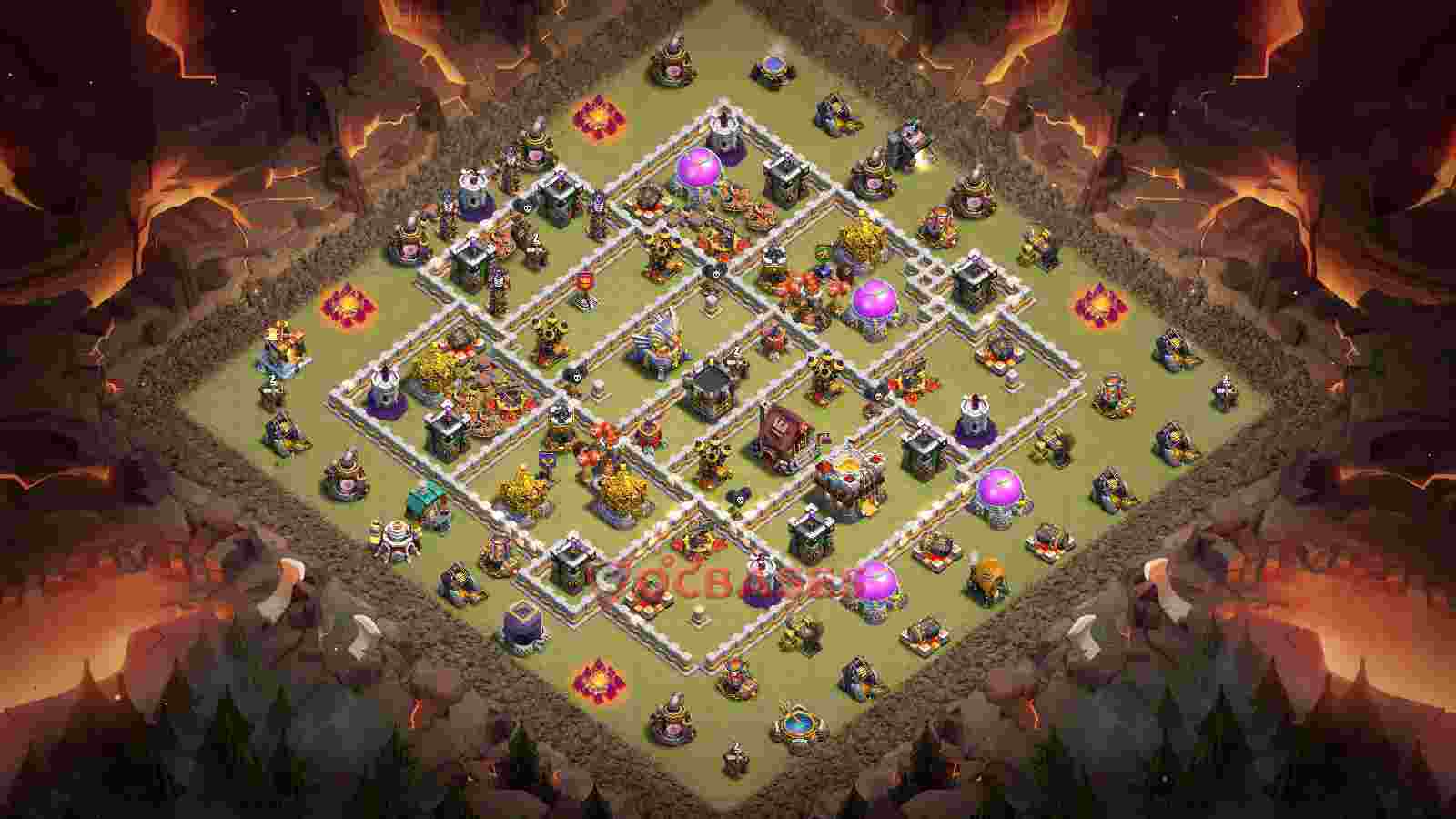 Town Hall 11 Base -war – Layout id: etos2 base layout