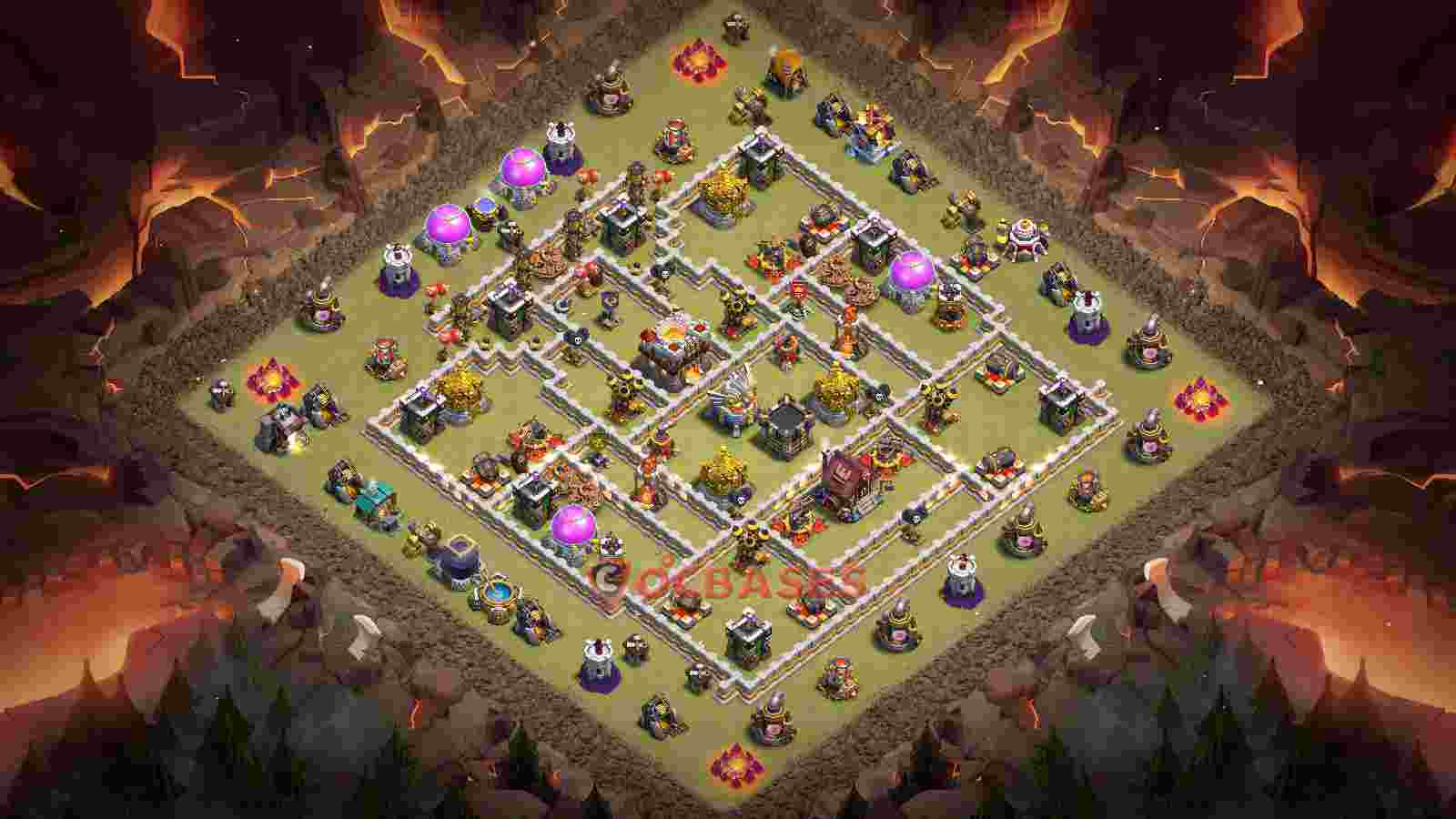 Town Hall 11 Base -war – Layout id: qw7xf base layout