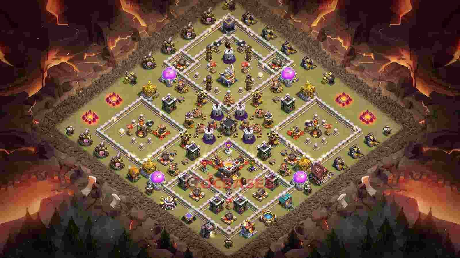Town Hall 11 Base -war – Layout id: 5h4r5 base layout