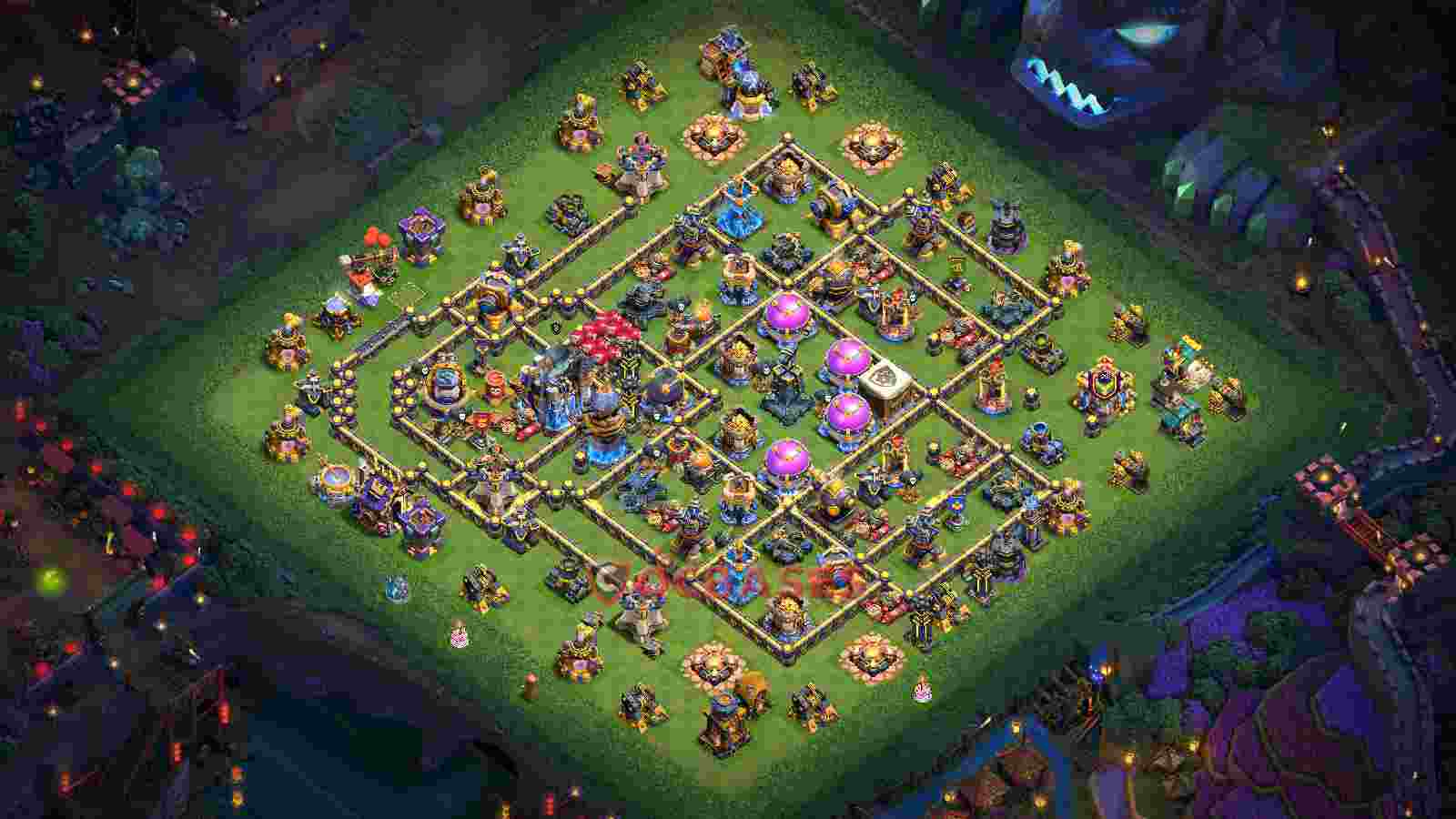 Town Hall 18 Base -farming – Layout id: sjisu base layout