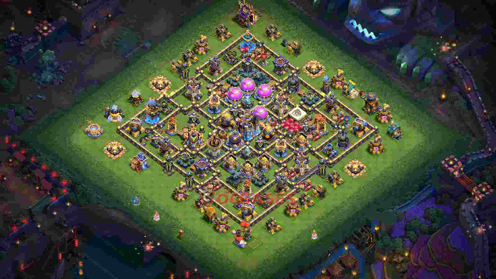 Town Hall 18 Base -farming – Layout id: r6rdv base layout