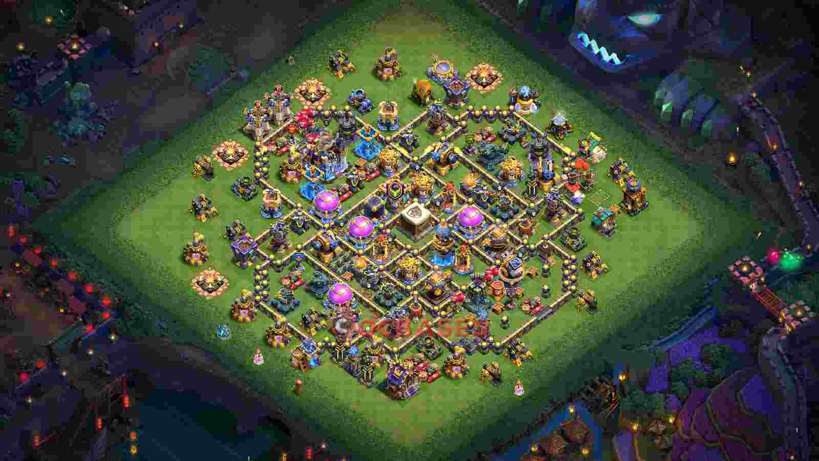 Town Hall 18 Base -farming – Layout id: u3tjh base layout