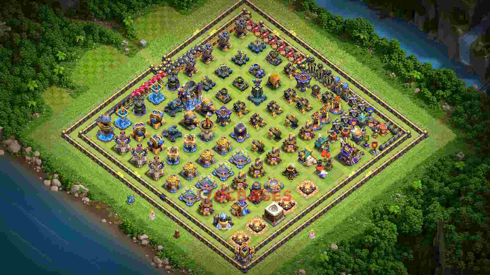 Town Hall 18 Base -fun – Layout id: 2bi3v base layout