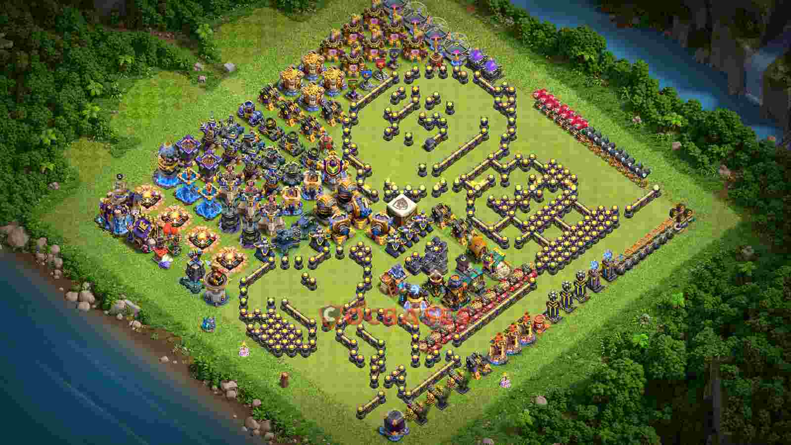 Town Hall 18 Base -fun - Layout id: 7xio3 | Cocbases