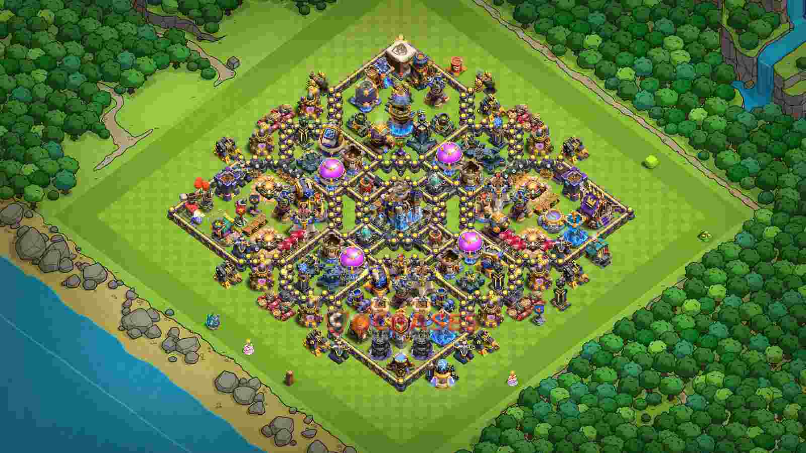 Town Hall 18 Base -farming – Layout id: 6gqgf base layout