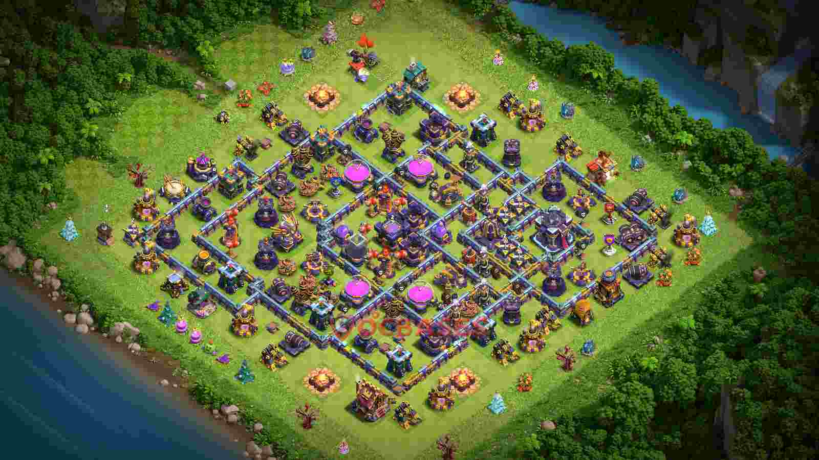Town Hall 15 Base -farming – Layout id: o9cme base layout
