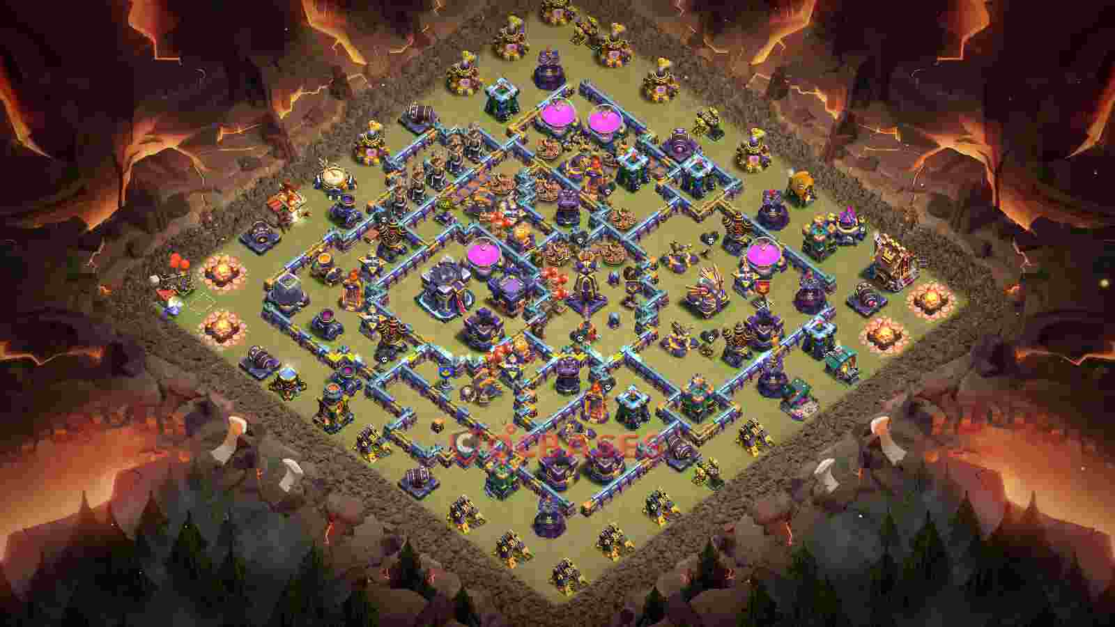 Town Hall 15 Base -war – Layout id: l8olm base layout