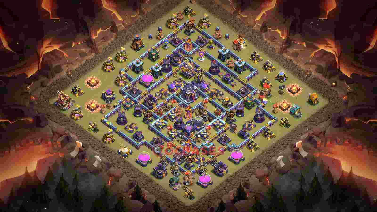 Town Hall 15 Base -war – Layout id: v8o0x base layout