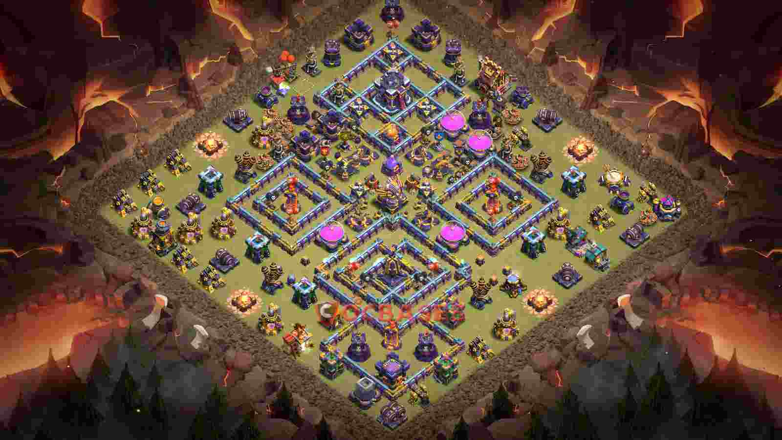 Town Hall 15 Base -war – Layout id: 6w8kg base layout