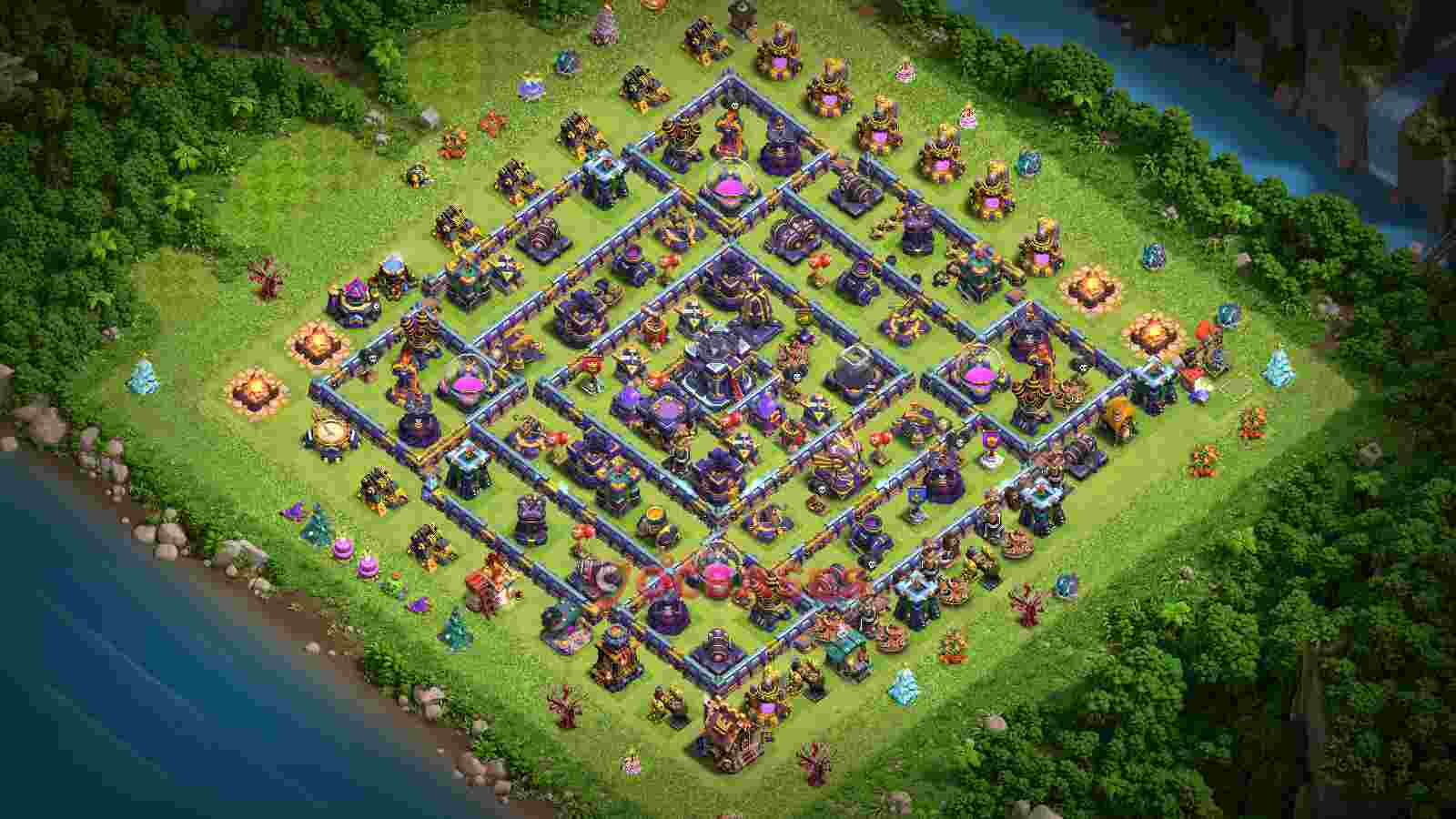 Town Hall 15 Base -farming – Layout id: e2vtw base layout