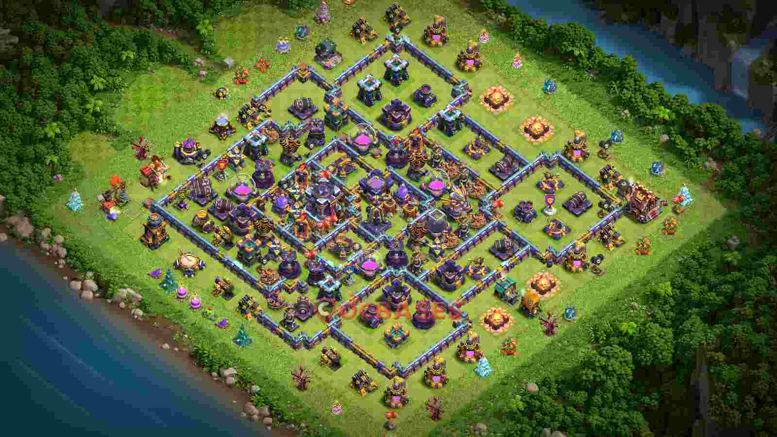 Town Hall 15 Base -farming – Layout id: 7lffy base layout