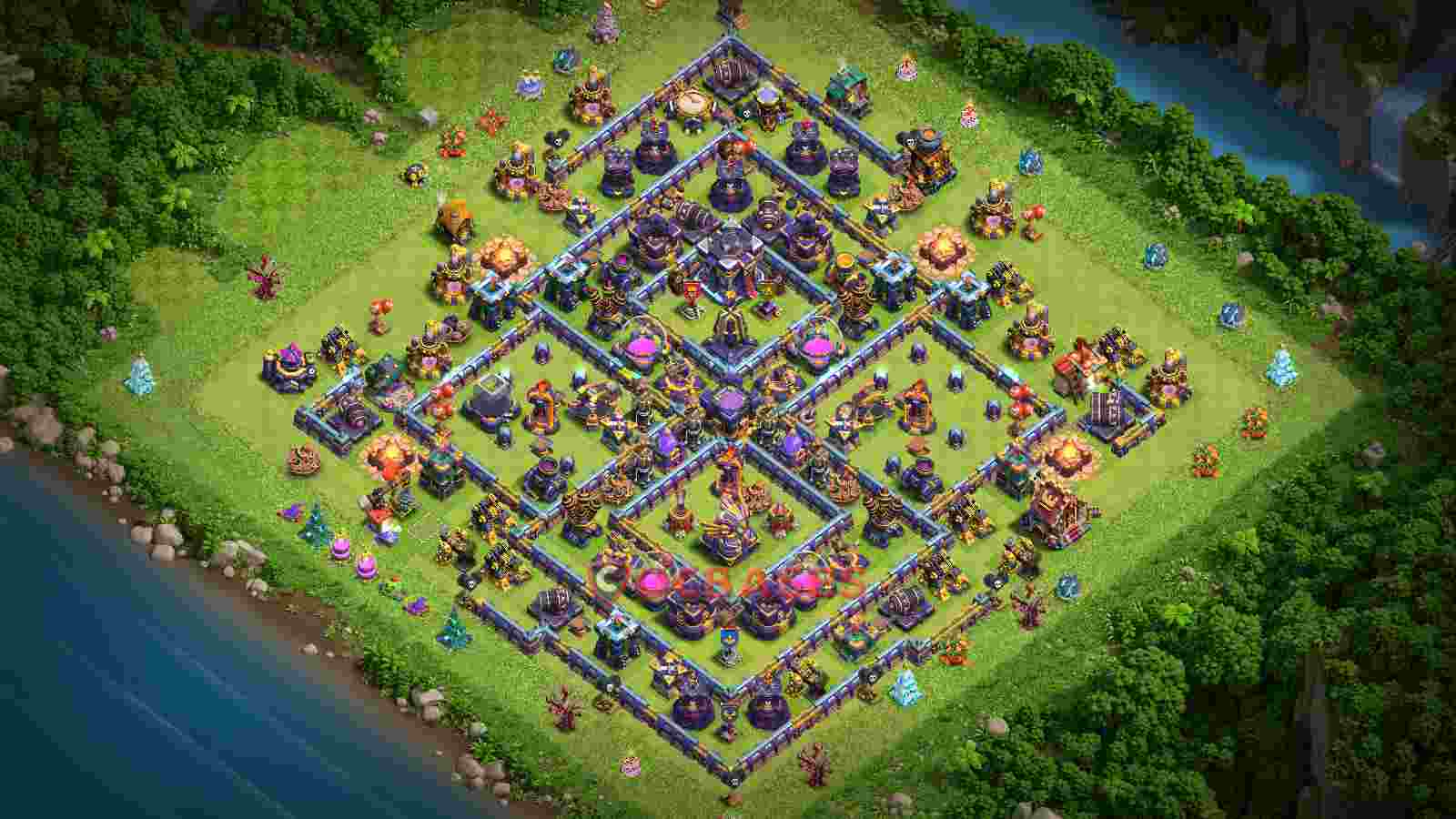 Town Hall 15 Base -farming – Layout id: y37f6 base layout