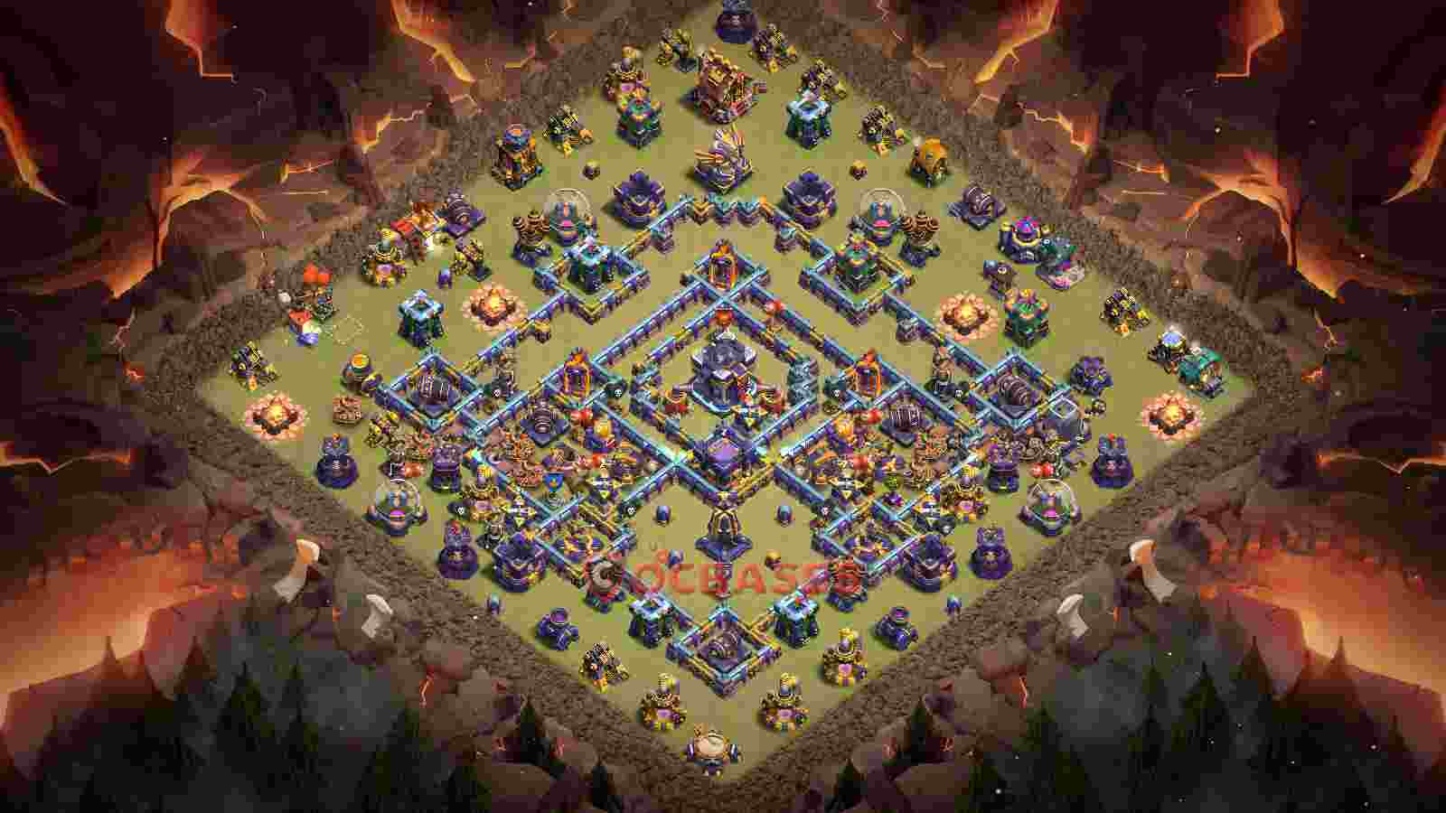Town Hall 15 Base -war – Layout id: 69dtj base layout