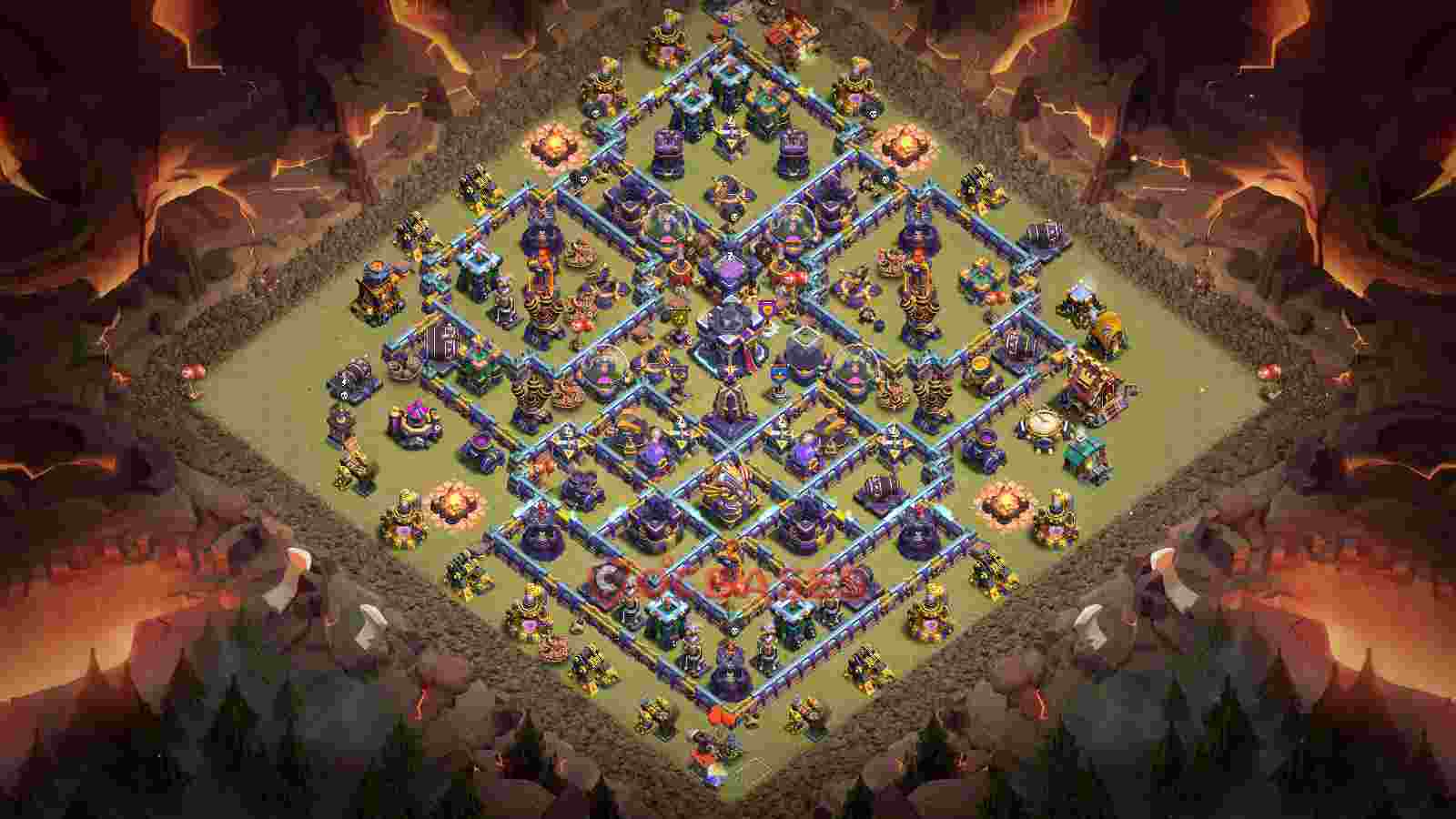 Town Hall 15 Base -war – Layout id: n04yo base layout