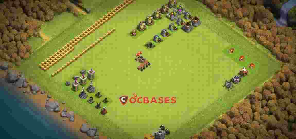 Town Hall 6 Base – Layout id: vmidl base layout