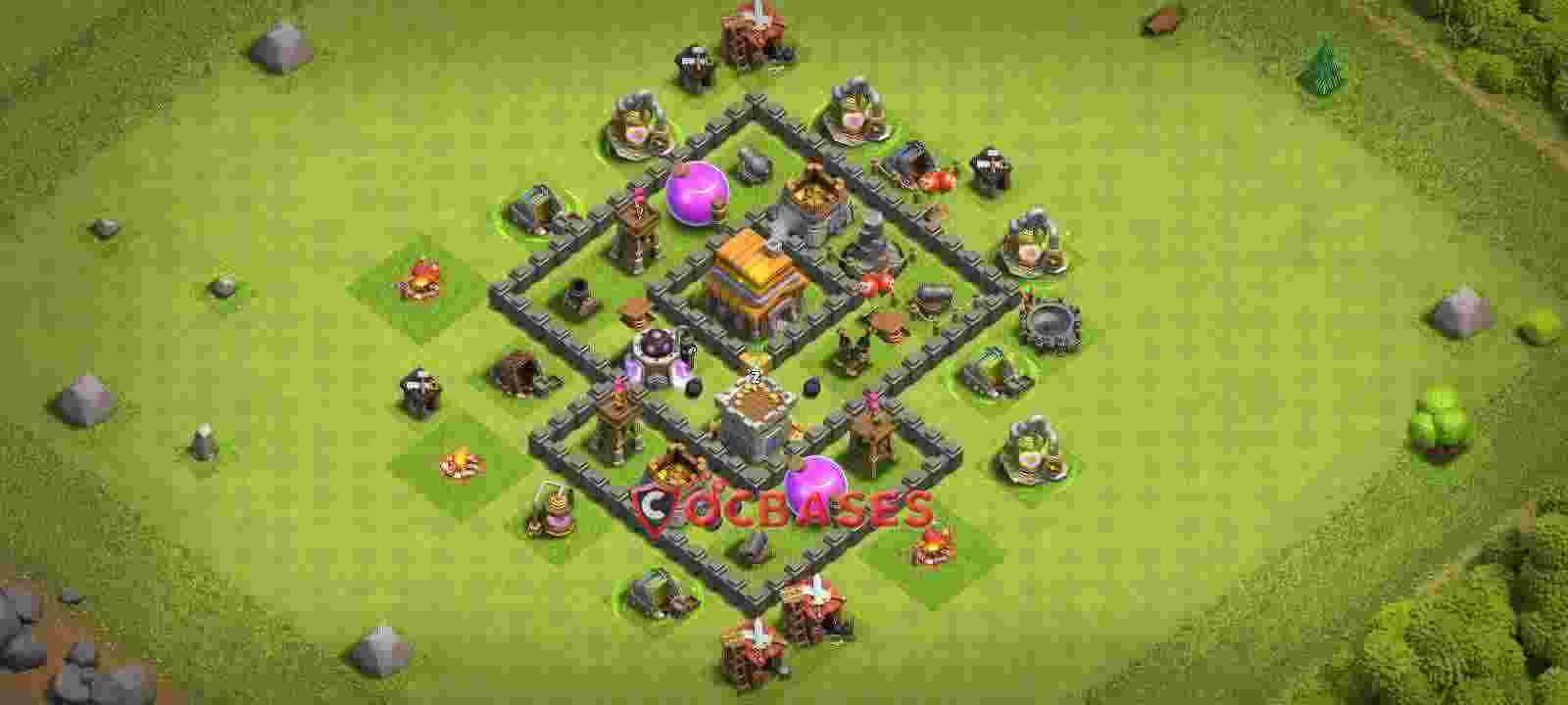 Town Hall 5 Base – Layout id: czc7y base layout