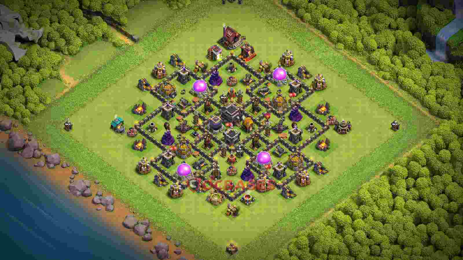 Town Hall 9 Base -war – Layout id: ke1u6 base layout