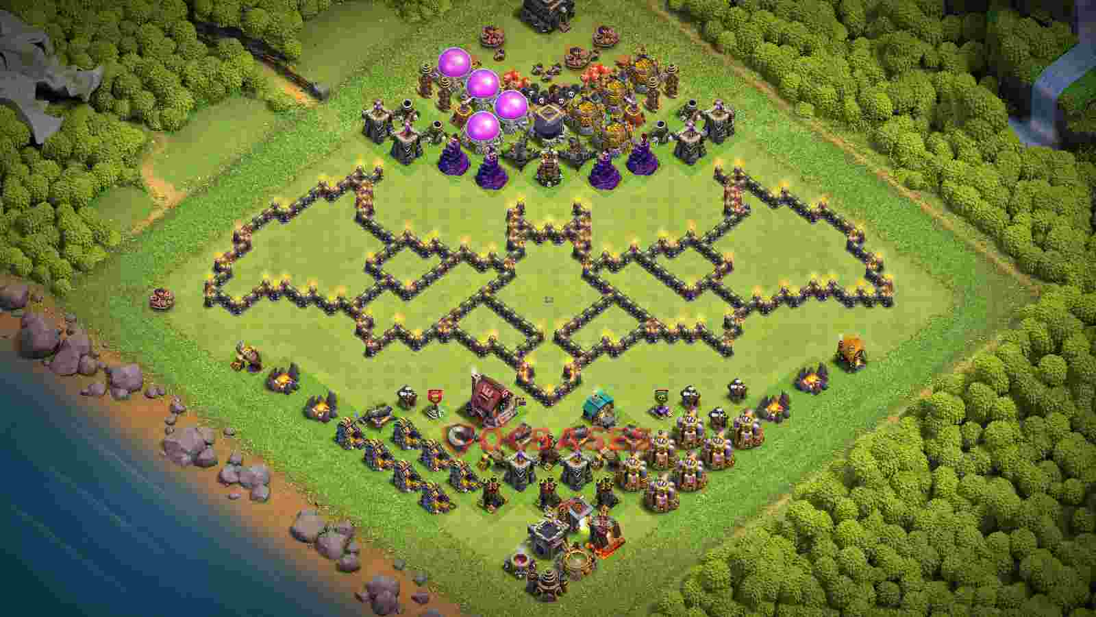 Town Hall 9 Base -fun – Layout id: u5wsw base layout