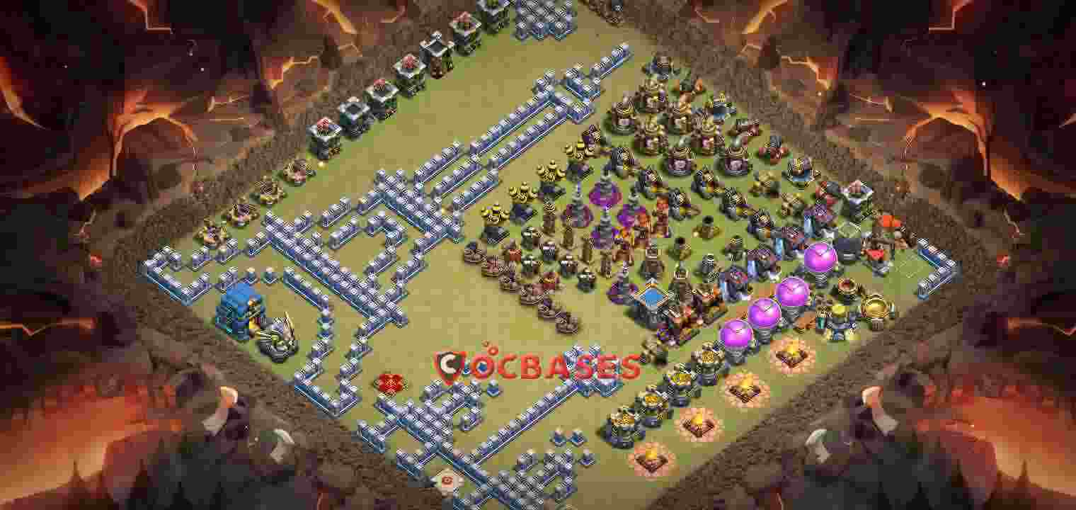 Town Hall 12 Base – Layout id: ejb4v base layout