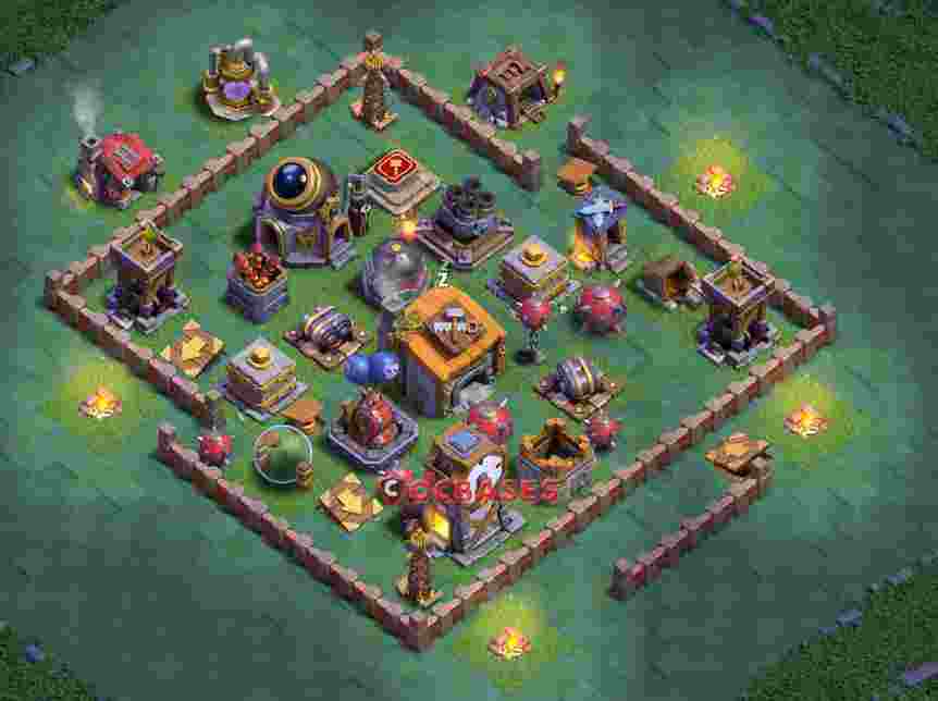 Builder Hall 6 Base – Layout id: 3e2rz base layout, image 1