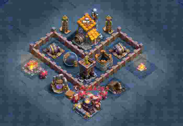 Builder Hall 6 Base – Layout id: f0dlv base layout, image 2