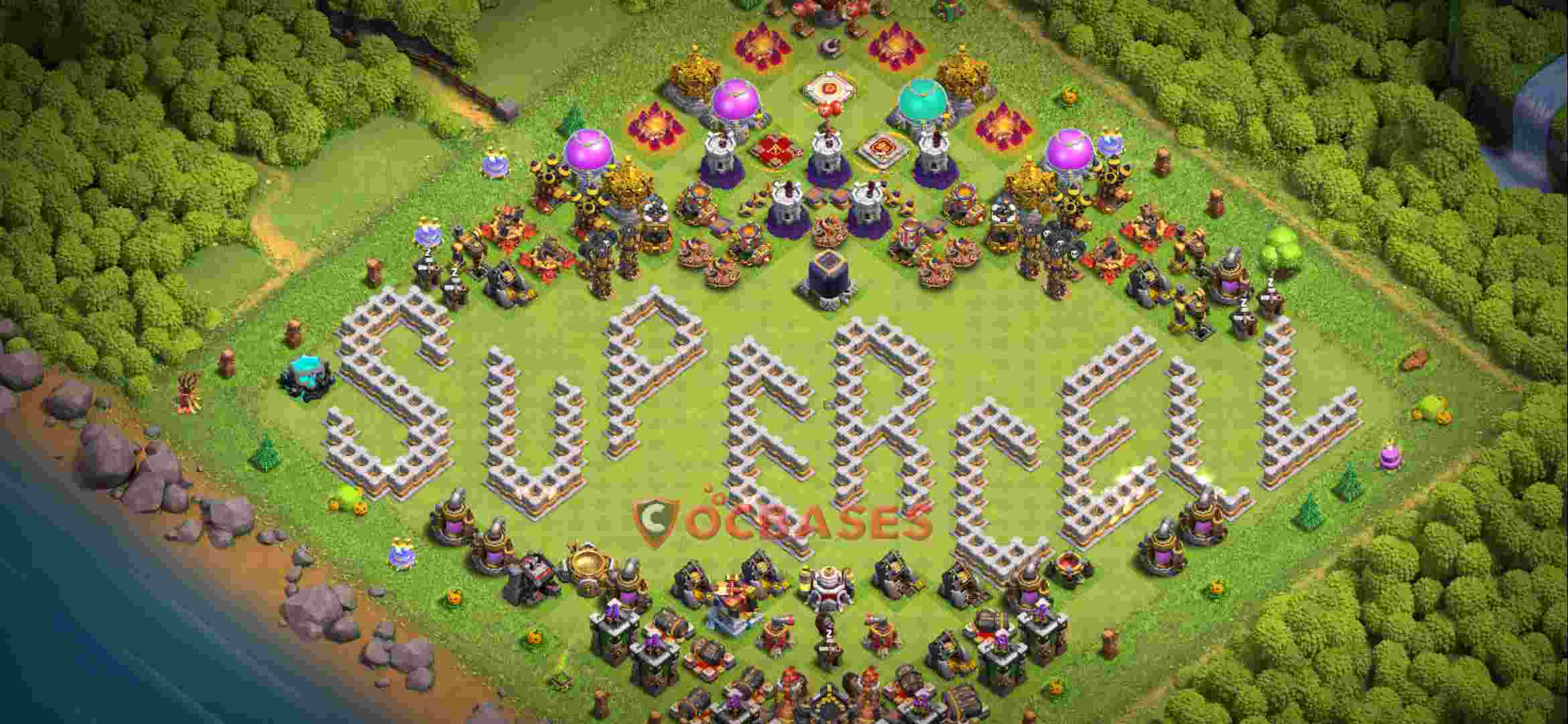 Town Hall 11 Base – Layout id: 8ejq7 base layout