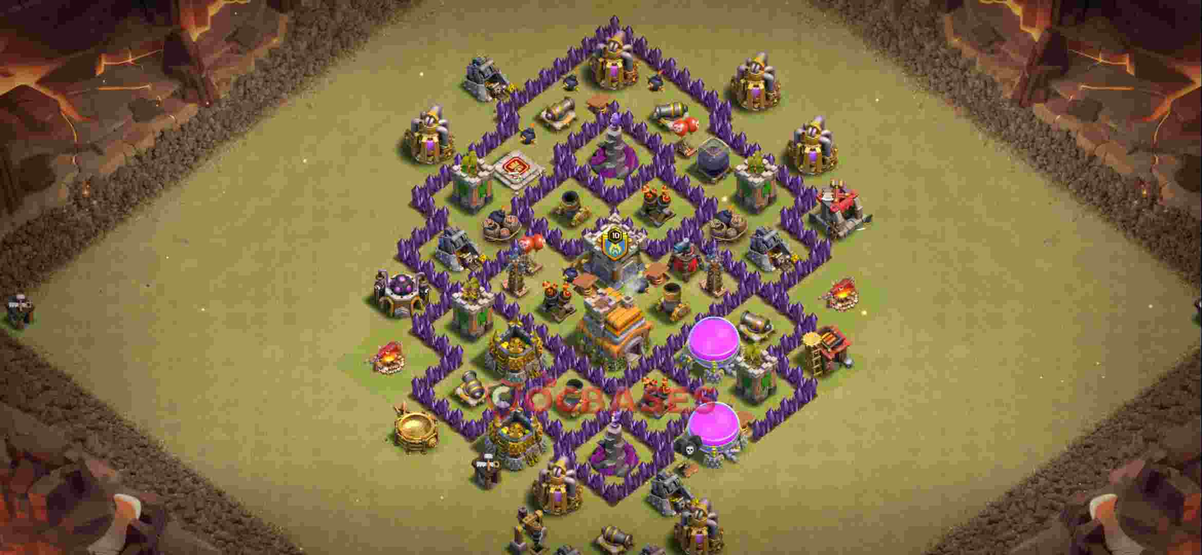 Town Hall 7 Base – Layout id: 9ofsh base layout