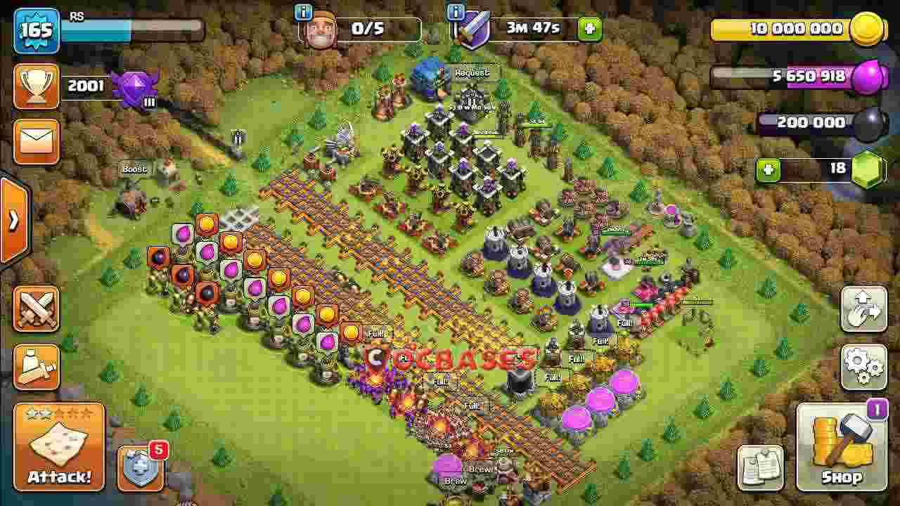 Town Hall 12 Base – Layout id: otltg base layout