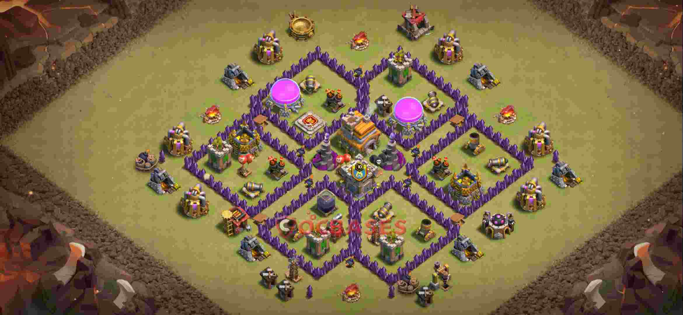 Town Hall 7 Base – Layout id: tvvtc base layout
