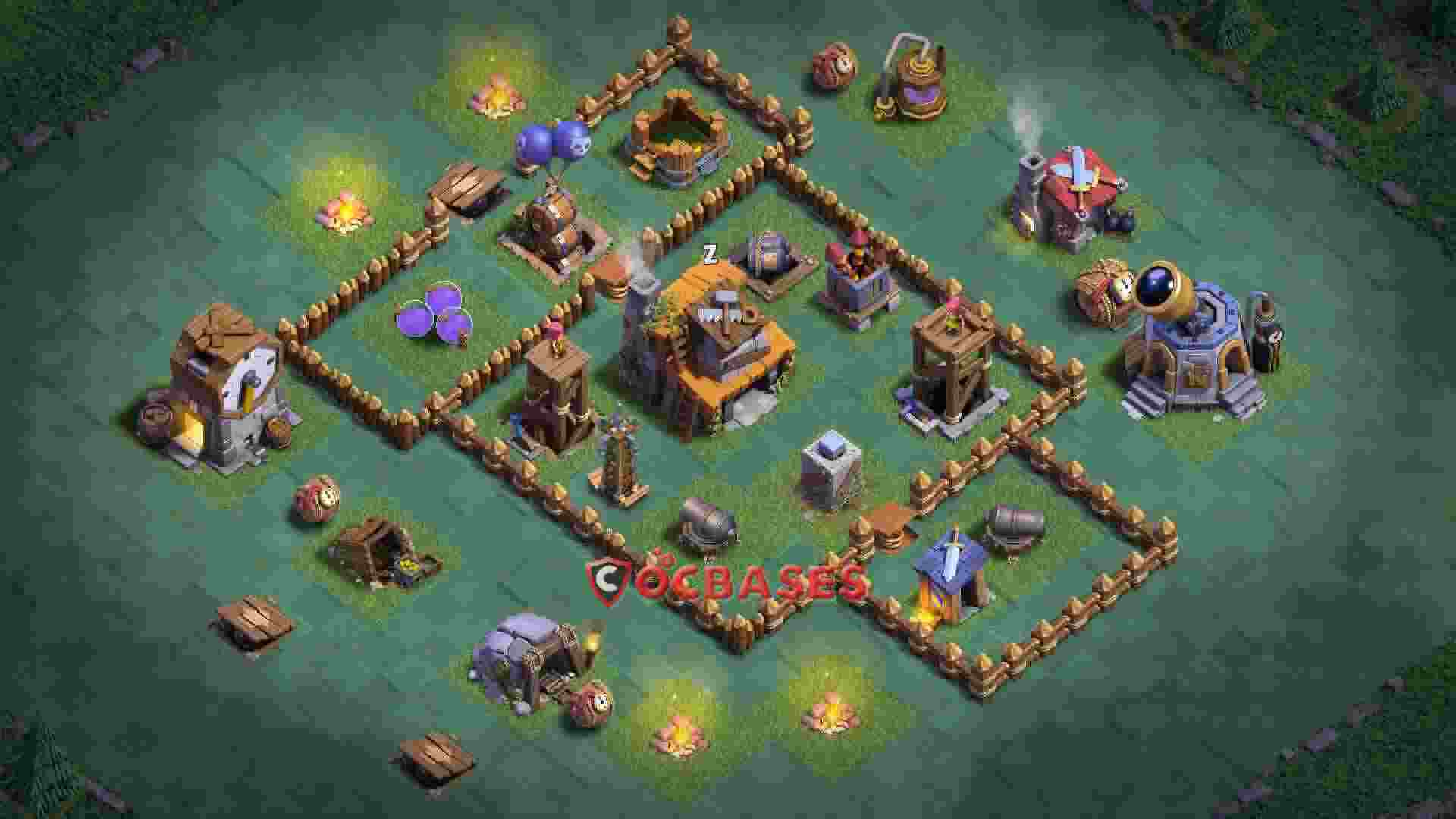 Builder Hall 4 Base – Layout id: swn2p base layout