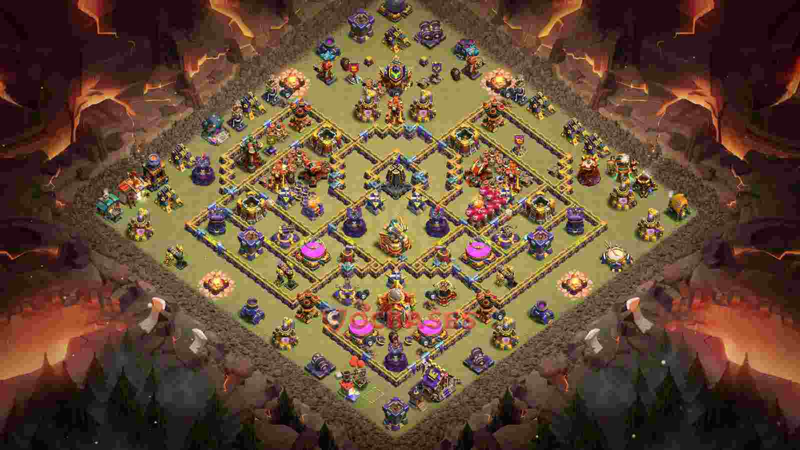 TH16 DE Farming Base