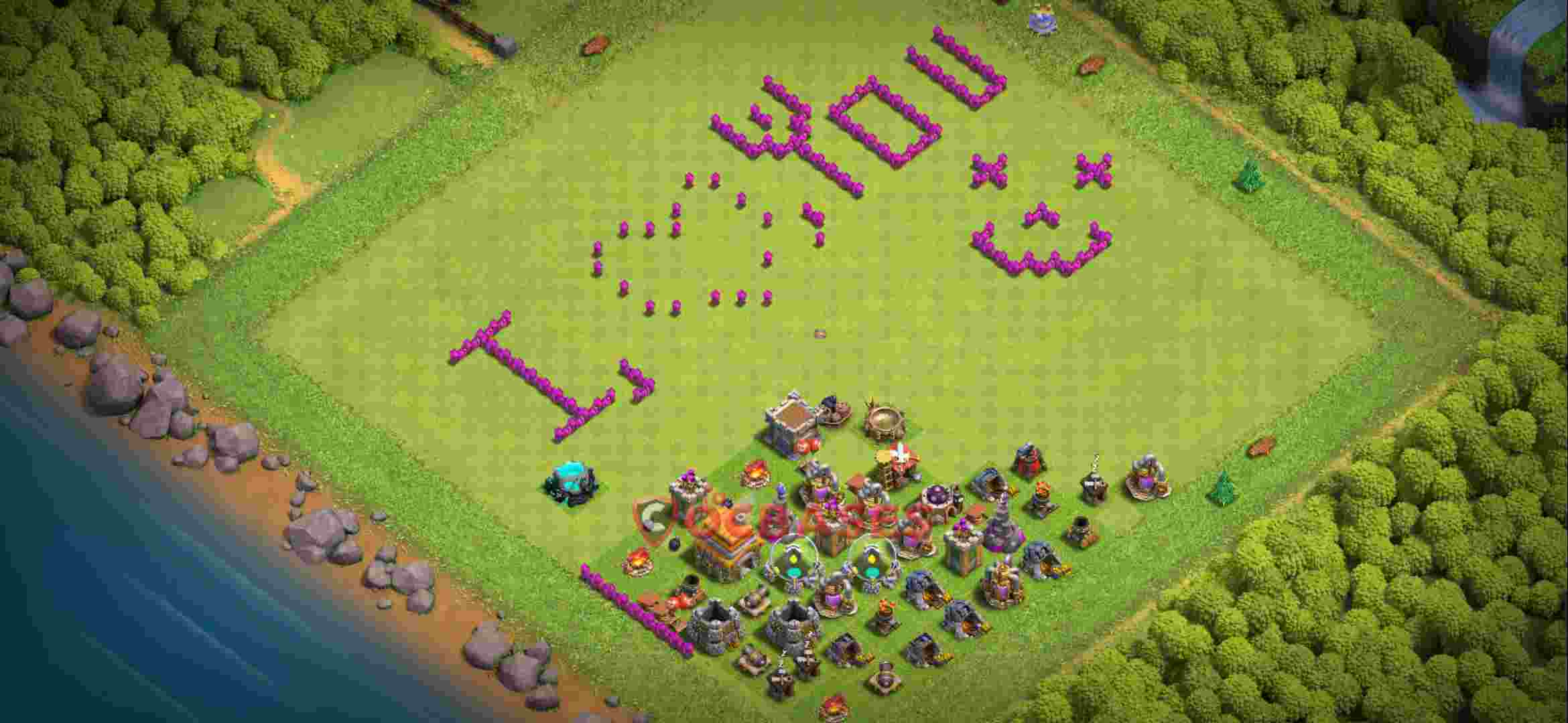 Builder Hall 9 Base -trophy – Layout id: yliej base layout, image 1