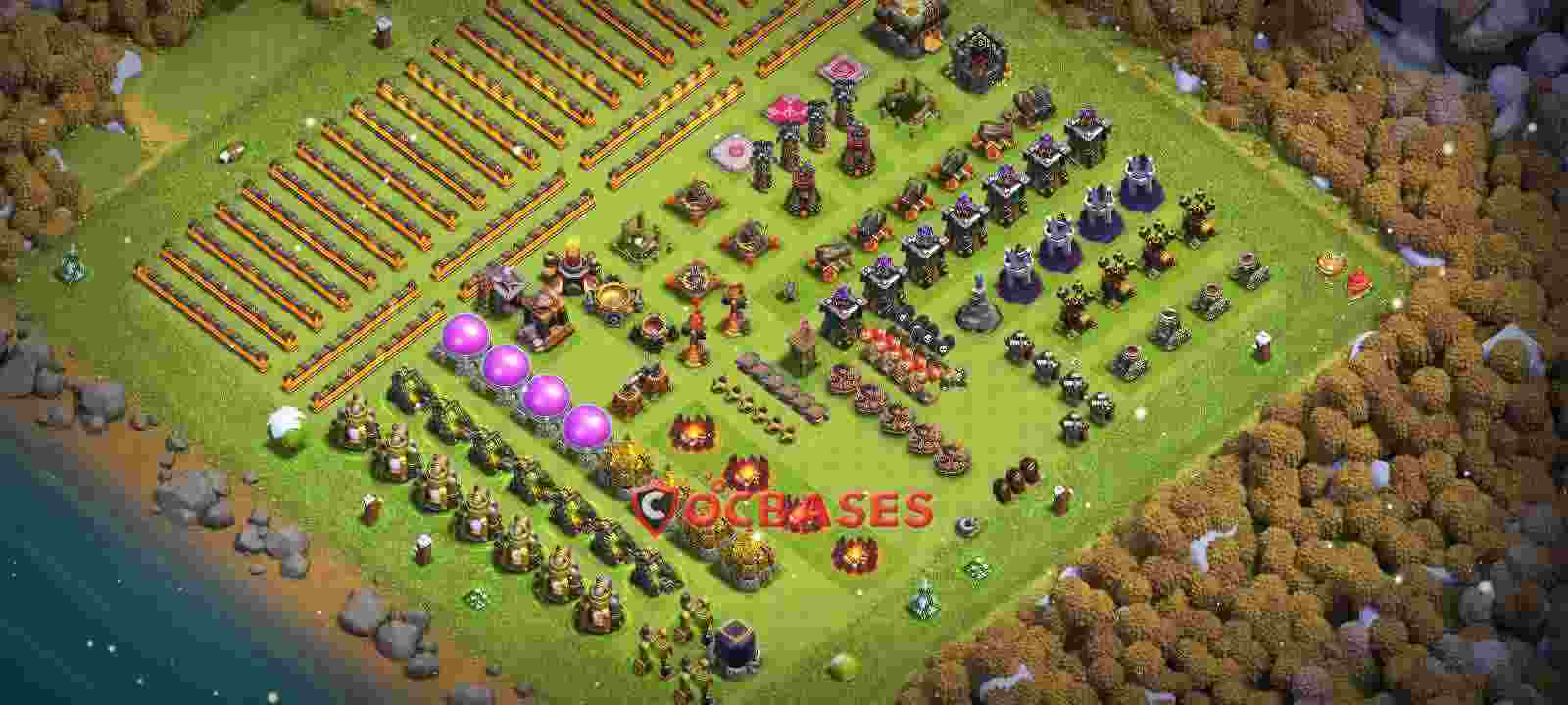 Town Hall 11 Base – Layout id: 2mh5k base layout