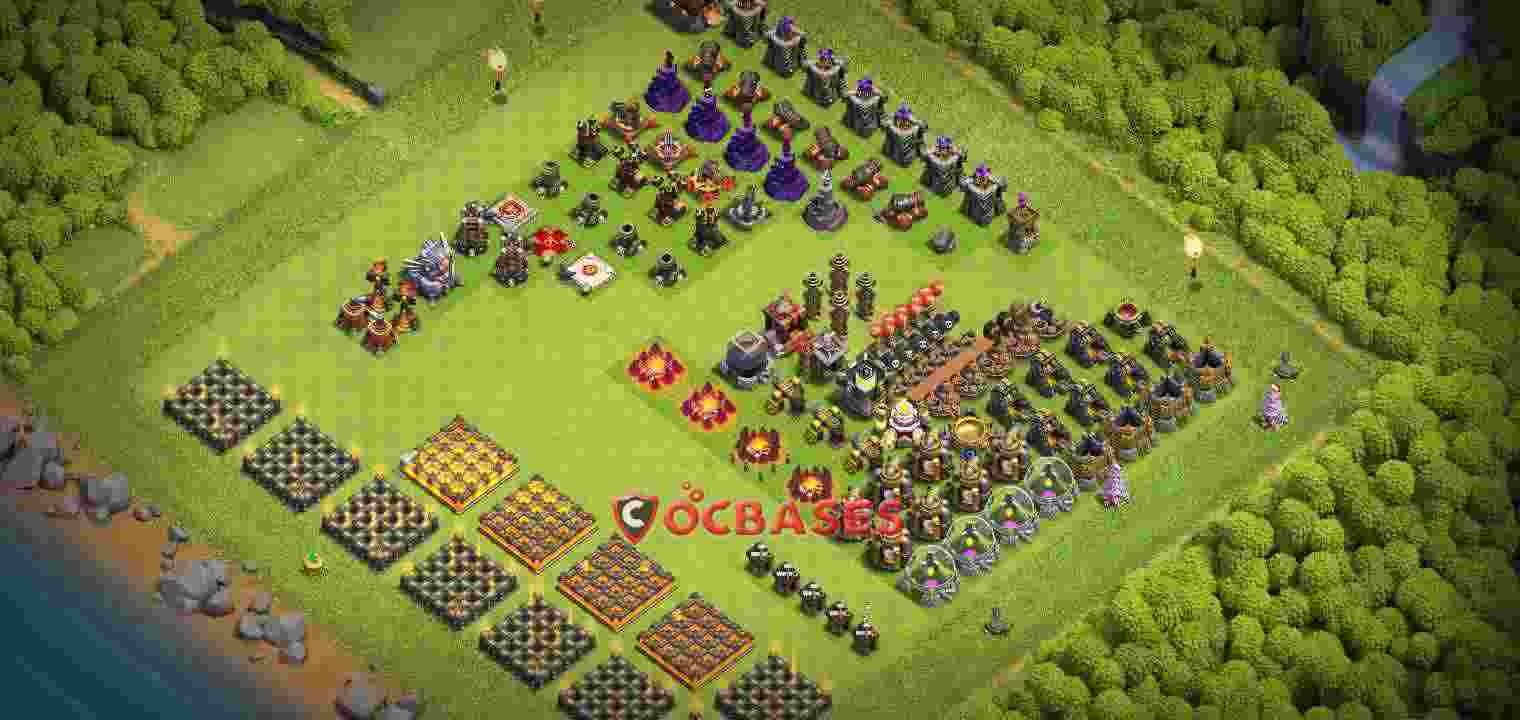 Town Hall 11 Base – Layout id: uswoe base layout