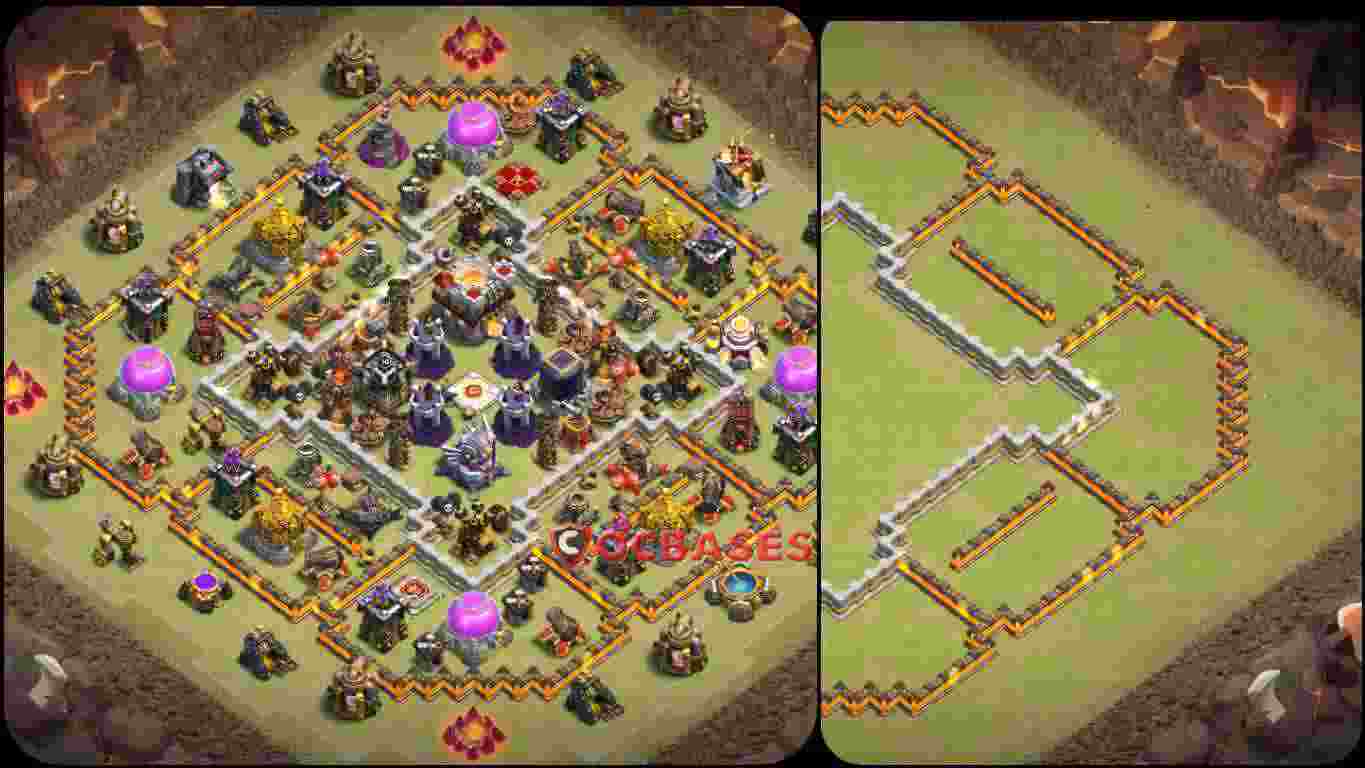 Town Hall 11 Base – Layout id: 2aalw base layout