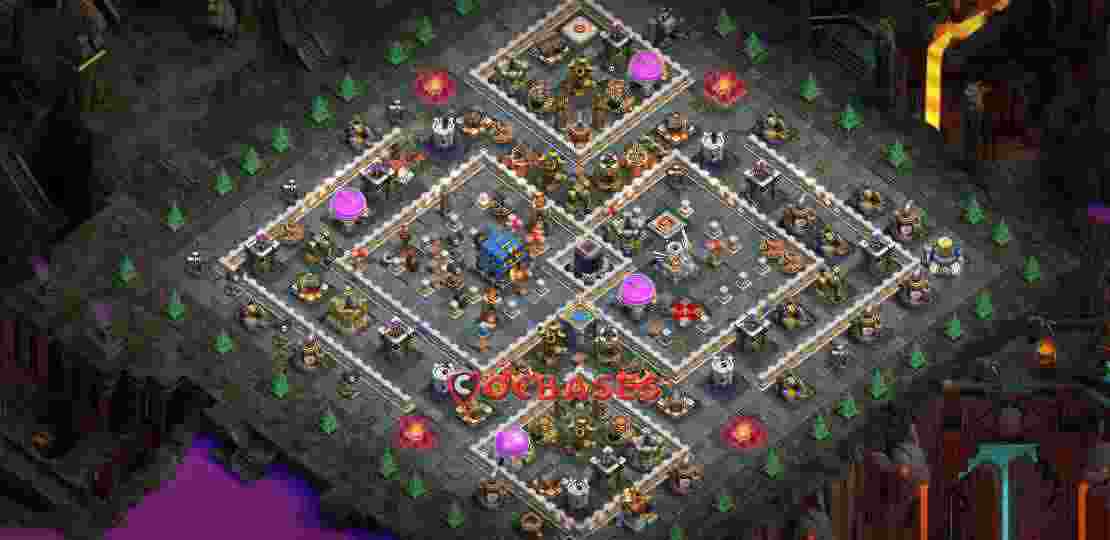 Town Hall 12 Base – Layout id: q9aqj base layout