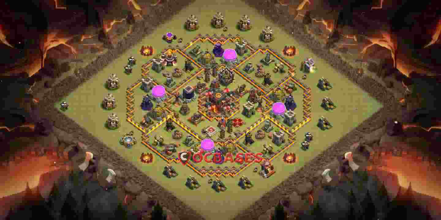 Town Hall 10 Base – Layout id: qx2dh base layout
