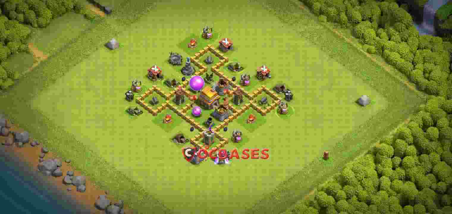 Town Hall 5 Base – Layout id: jivxq base layout